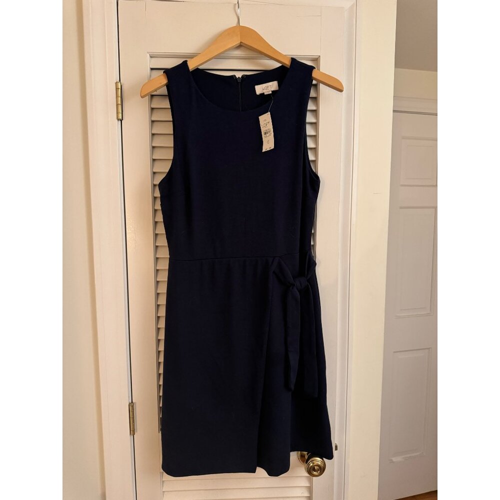 Navy Blue Loft Dress, Size 6